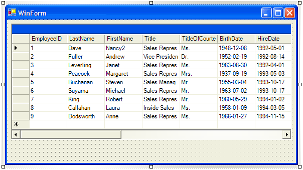 Live Data tijdens Design-Time