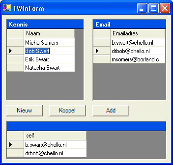 ECO WinForm Resultaat