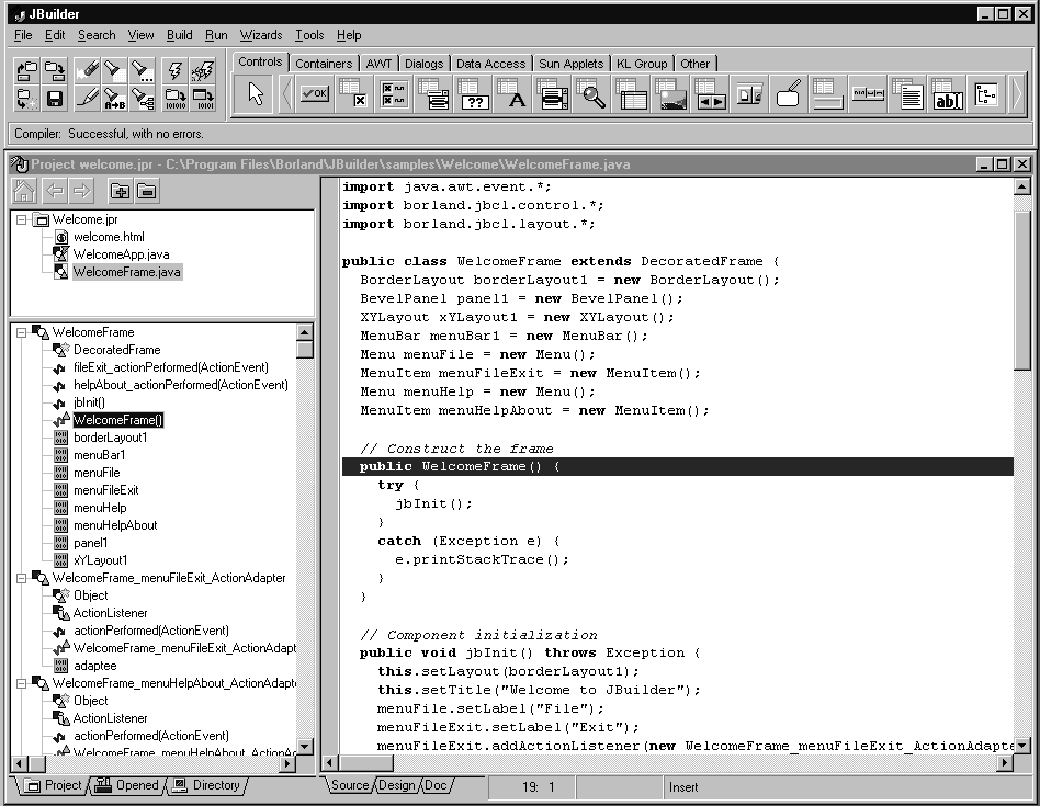 borland c++builder ide